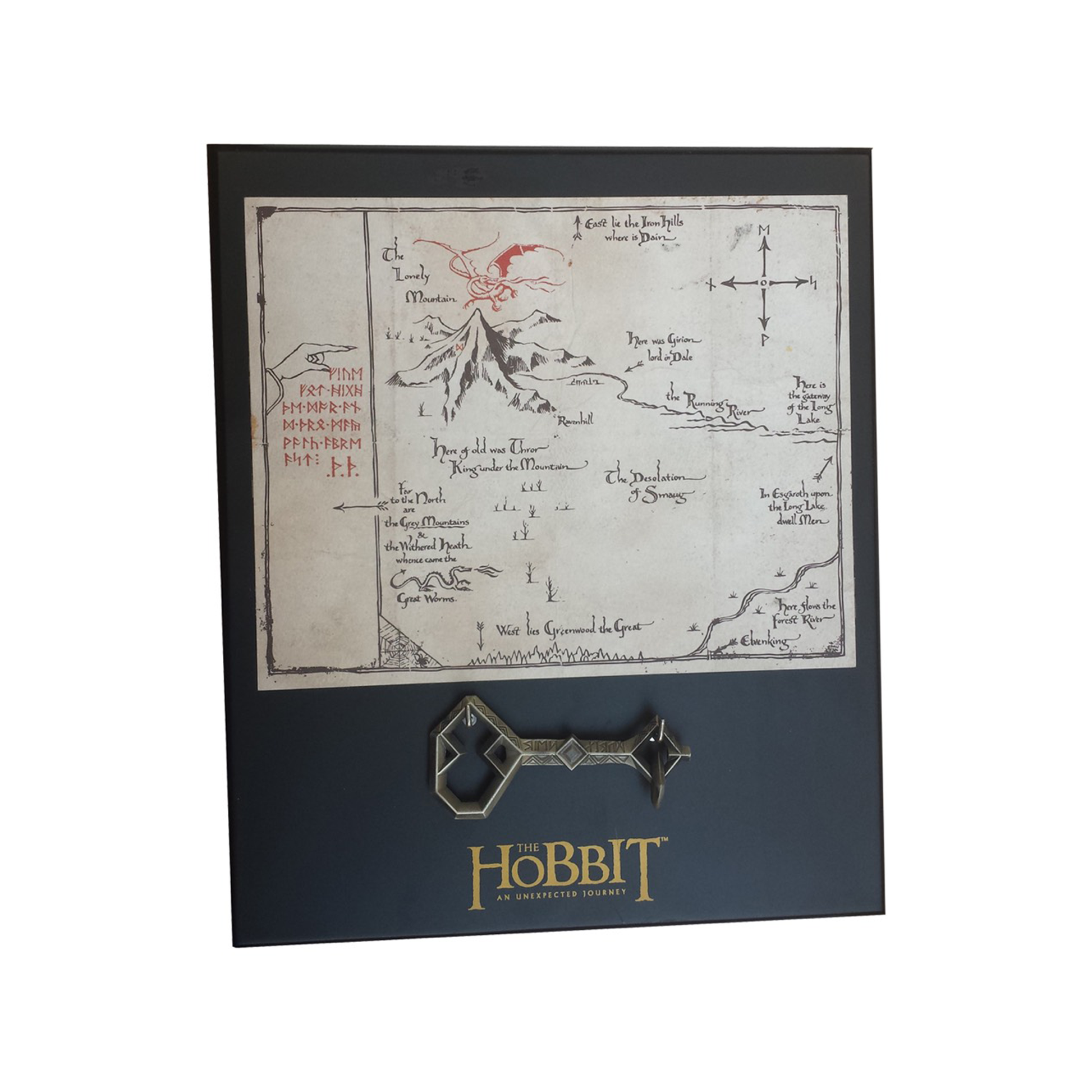 Lord of the Rings | Thorin Map & Key Small - xploregifts