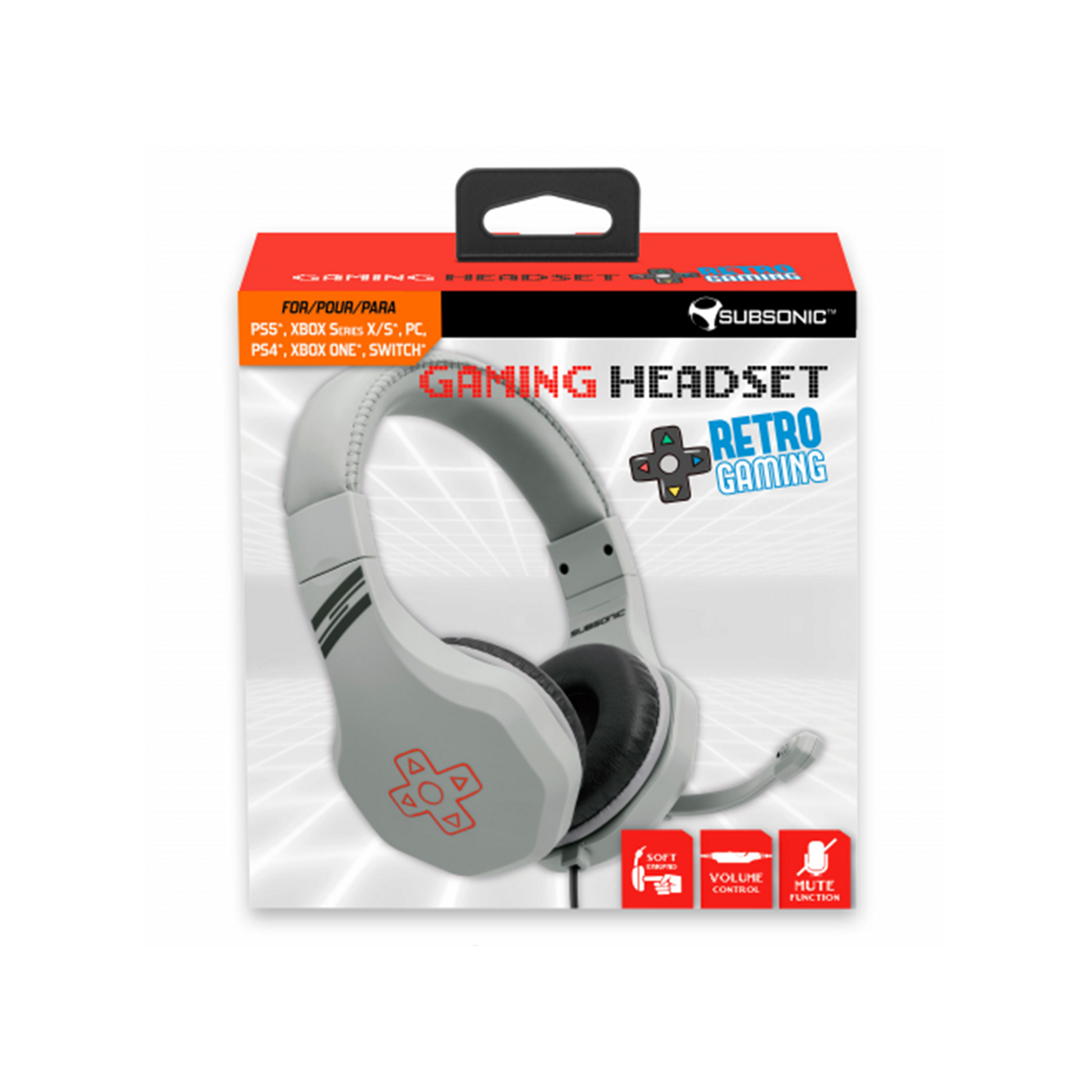 Subsonic | Retro Gaming Gaming Headset - qwirkyshop