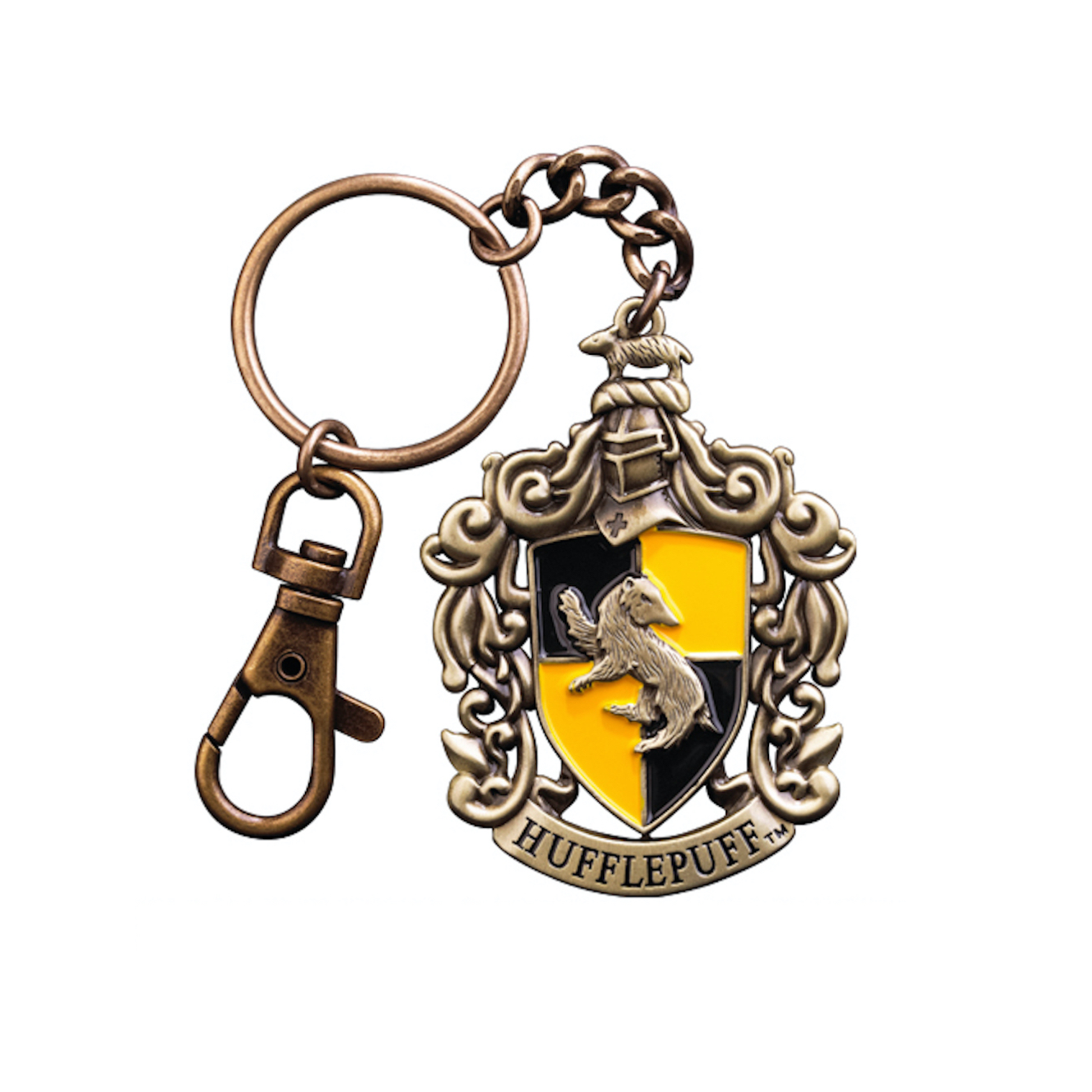 Harry Potter | Hufflepuff Crest Keyring - xploregifts