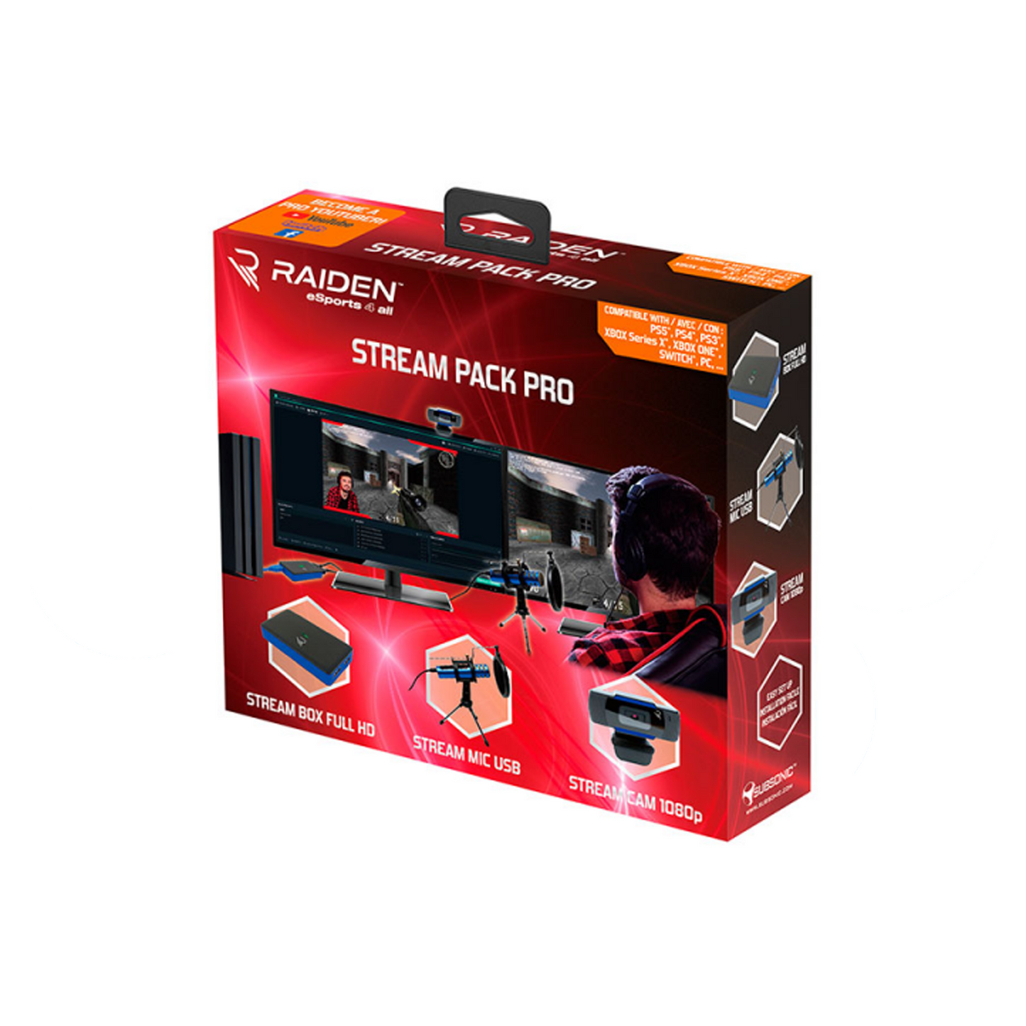 Subsonic |  Pro Gaming - Stream pack for Youtubers - qwirkyshop