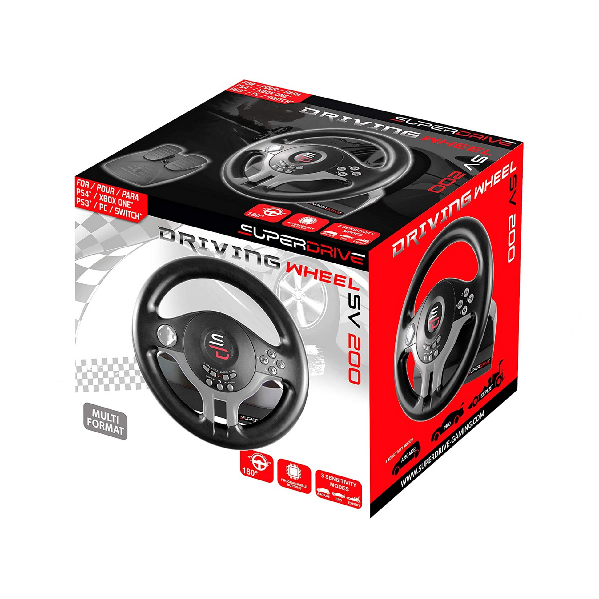 Superdrive | SV400 Universal Steering Wheel - qwirkyshop