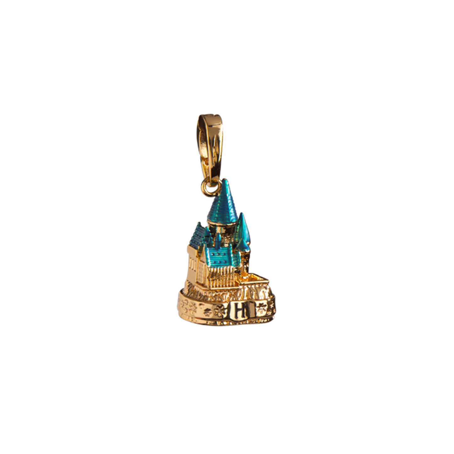 Harry Potter | Lumos Charm Hogwarts Castle Gold - xploregifts