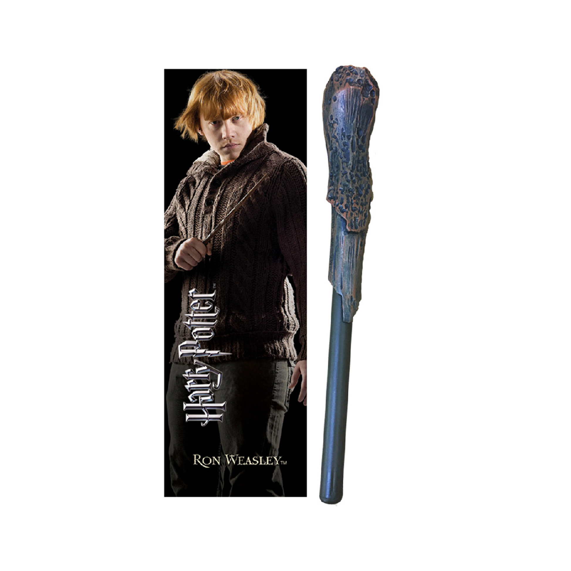 Harry Potter | Ron Weasley Wand Pen and Bookmark - xploregifts