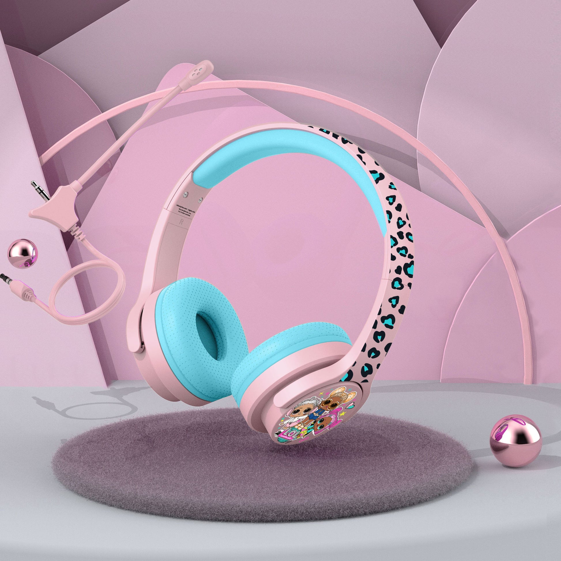 L.O.L. Surprise! | Adjustable Kids Wired Headphones - xploregifts