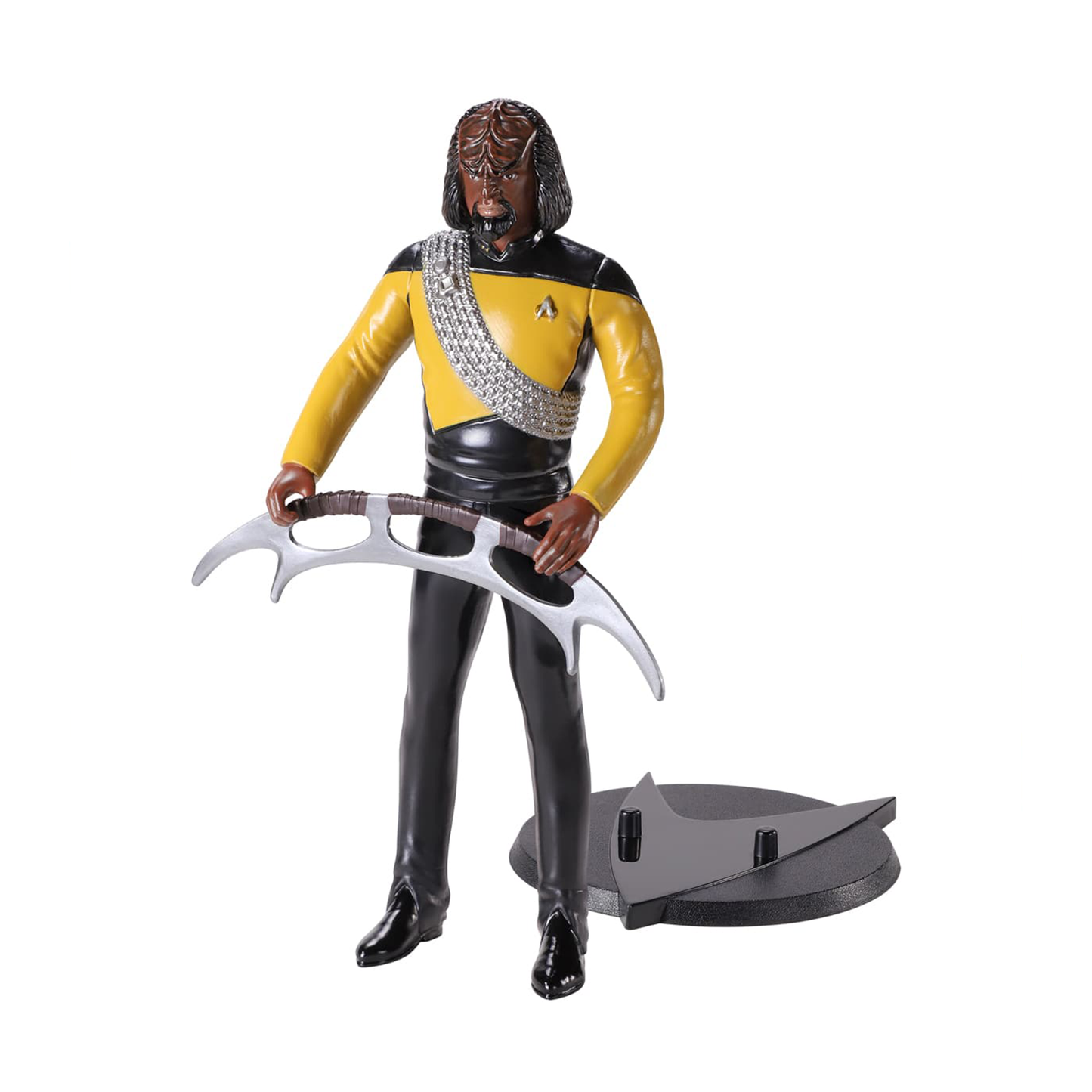 Star Trek | Worf Next Generation Series Bendyfig Figurine - xploregifts