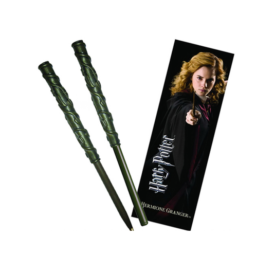 Harry Potter | Hermione Wand Pen and Bookmark - xploregifts