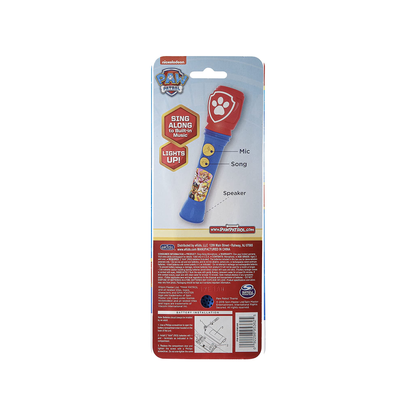 Paw Patrol | Sing Along Microphone with Flashing Lights - xploregifts