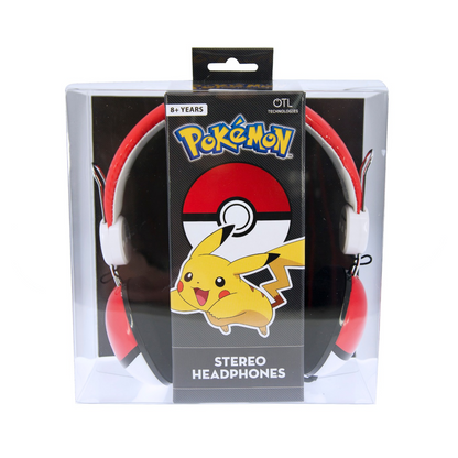 Pokemon | Pokeball Headphones with Adjustable Headband - xploregifts