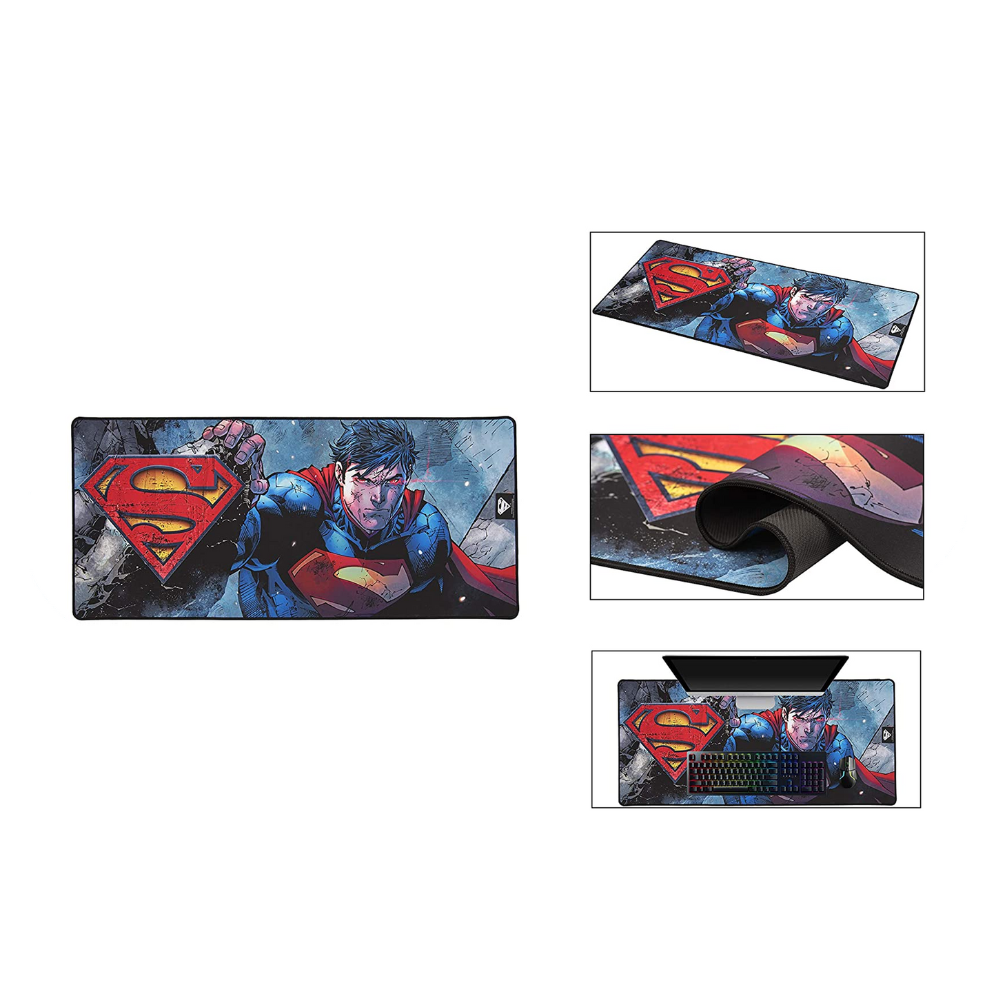 Subsonic | Superman XXL Mouse Pad - qwirkyshop