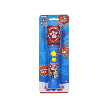 Paw Patrol | Sing Along Microphone with Flashing Lights - xploregifts