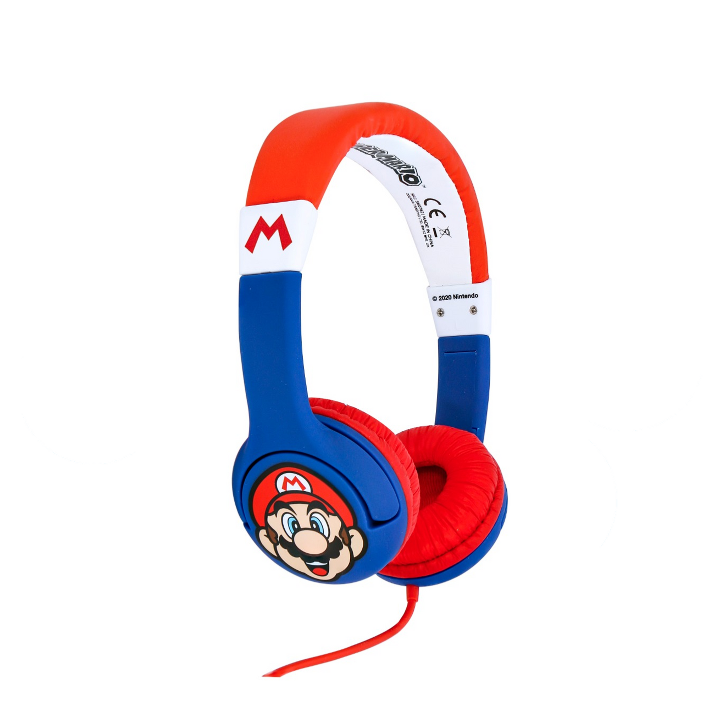 Super Mario | Mario Headphones with Child Friendly Volume - xploregifts