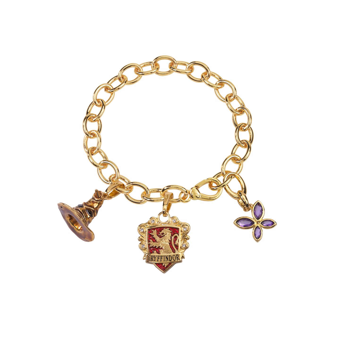 Harry Potter | Lumos Gryffindor Charm Bracelet - xploregifts