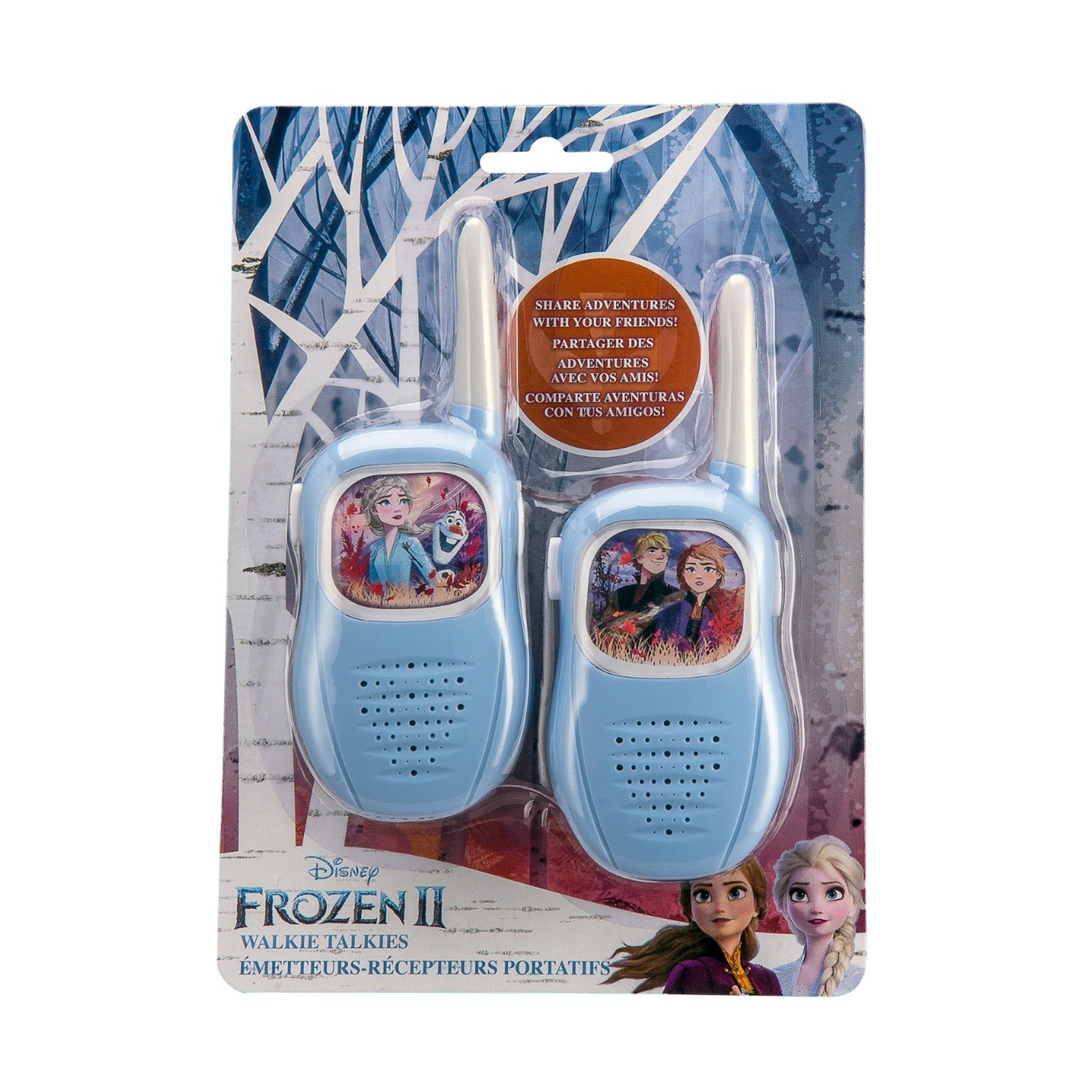 Frozen | Walkie Talkies with Easy Push Talk Buttons - xploregifts