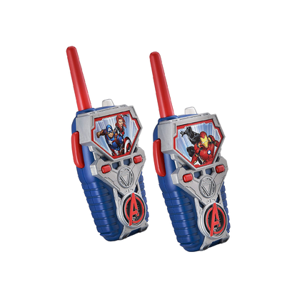 Avengers | Walkie Talkies with Extended Range, Lights & Sound Effects - xploregifts