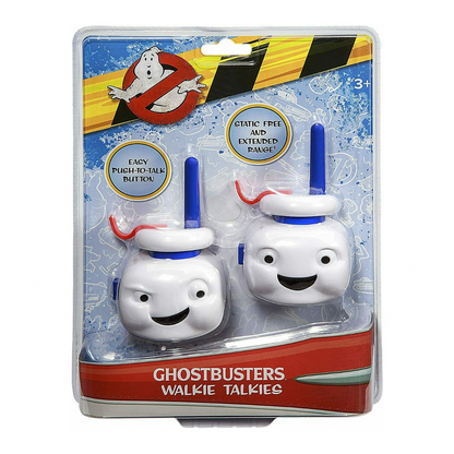 Ghostbusters | Stay Puft Marshmallow man Walkie Talkies with Extended Range & Static Free - xploregifts