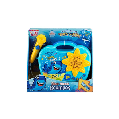 Baby Shark | Sing Along Karaoke Boombox with Microphone & Lights - xploregifts