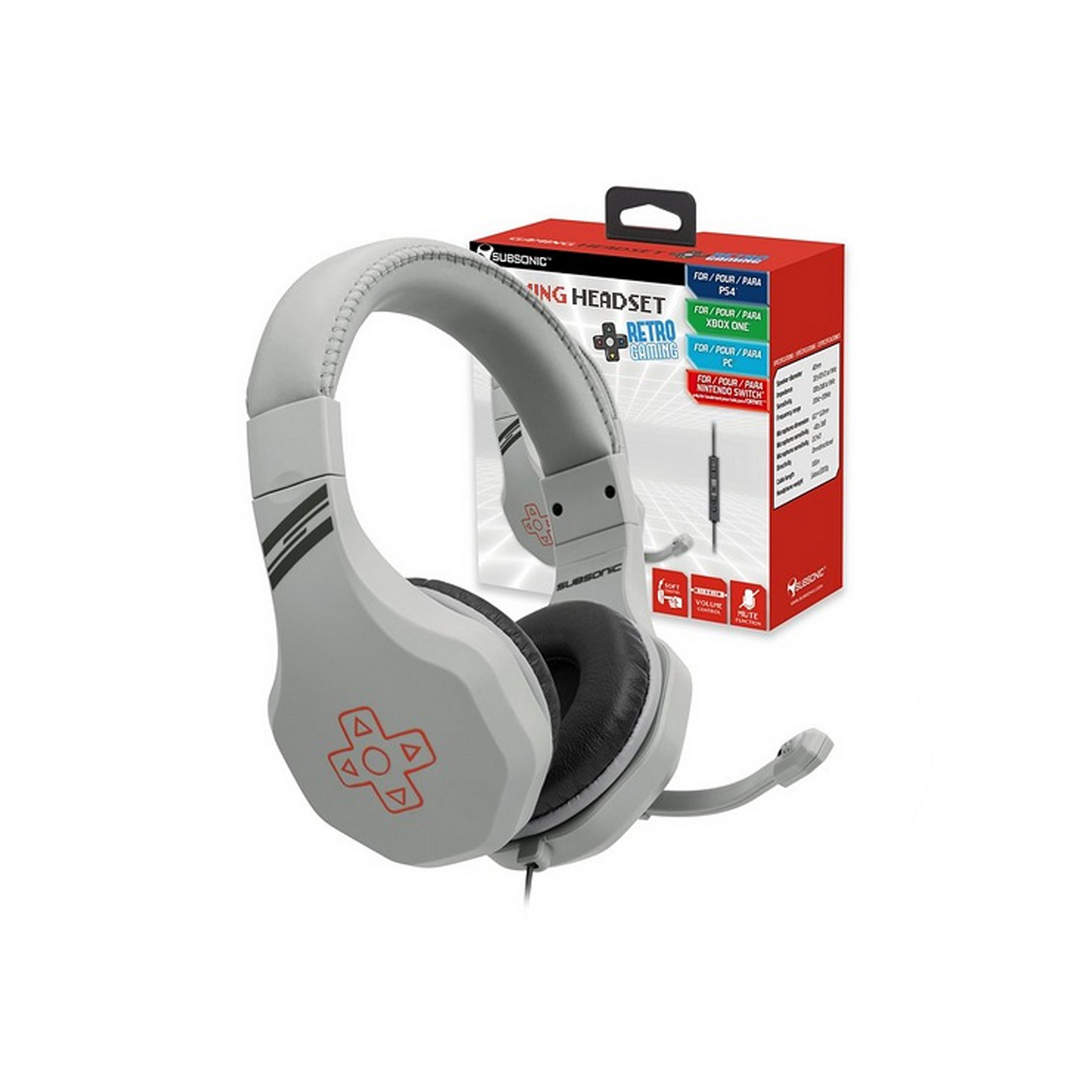 Subsonic | Retro Gaming Gaming Headset - qwirkyshop