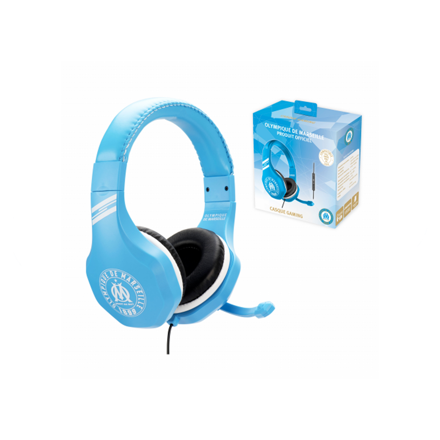 Subsonic | Olympique de Marseille Pro 50 Gaming Headset - qwirkyshop