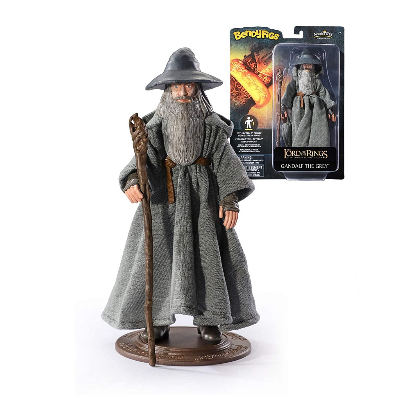 Lord of the Rings | Gandalf the Grey Bendyfig Figurine - xploregifts