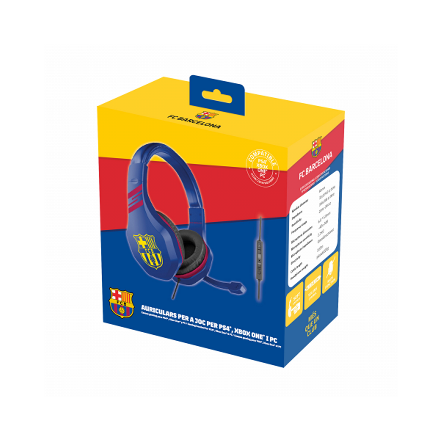 Subsonic | FCB FC Barcelona Gaming Headset - qwirkyshop