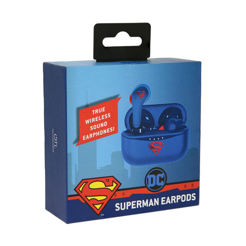 Superman | Bluetooth Wireless Earpods & Charge Case - xploregifts