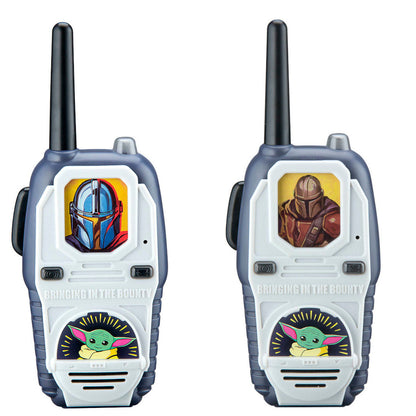 Star Wars: The Mandalorian | Walkie Talkies with Extended Range, Lights & Sound Effects - xploregifts