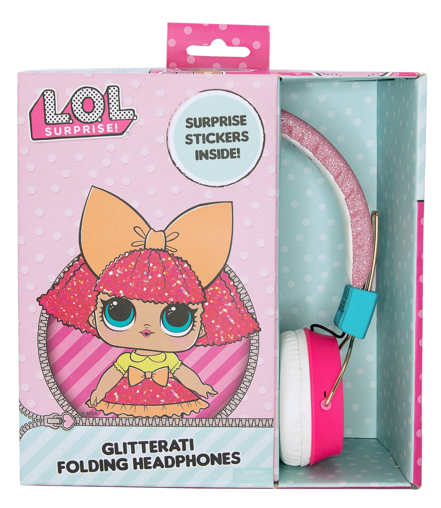 L.O.L. Surprise! | Adjustable Kids Wired Headphones - xploregifts