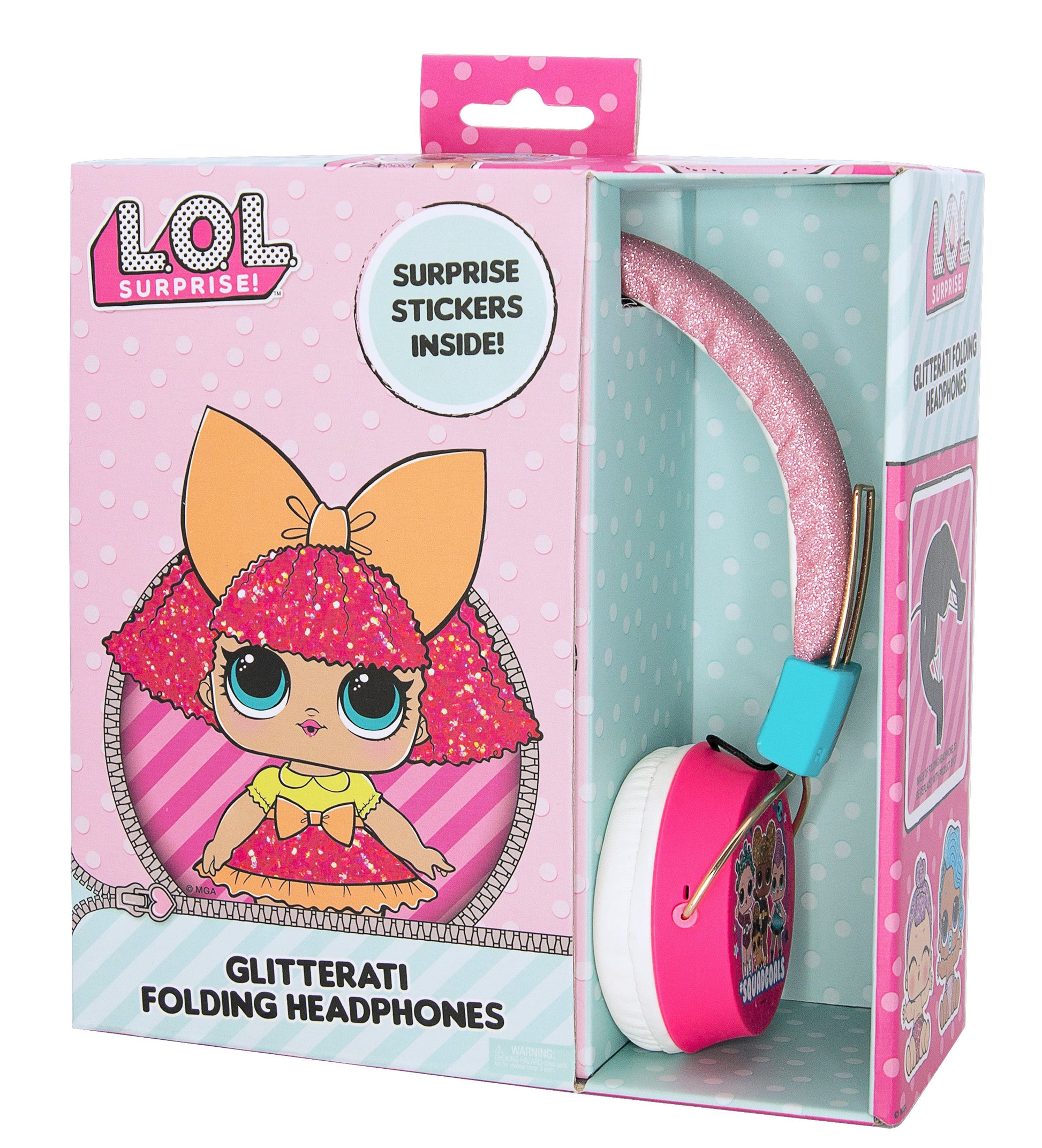 L.O.L. Surprise! | Adjustable Kids Wired Headphones - xploregifts