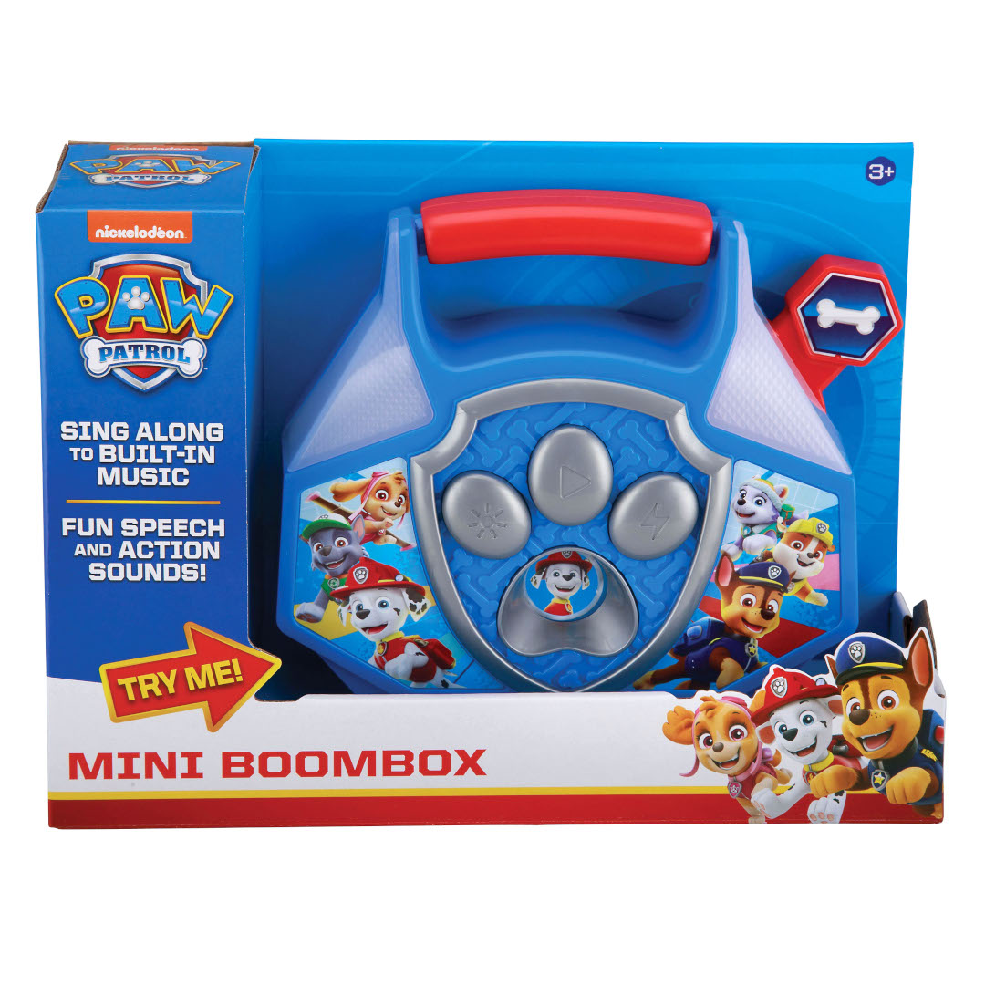 Paw Patrol | Sing Along Mini Interactive Boombox - xploregifts