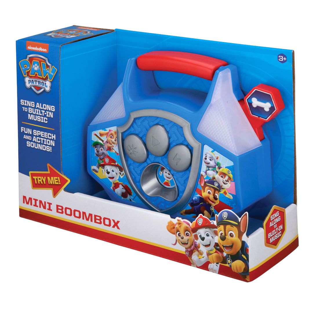 Paw Patrol | Sing Along Mini Interactive Boombox - xploregifts