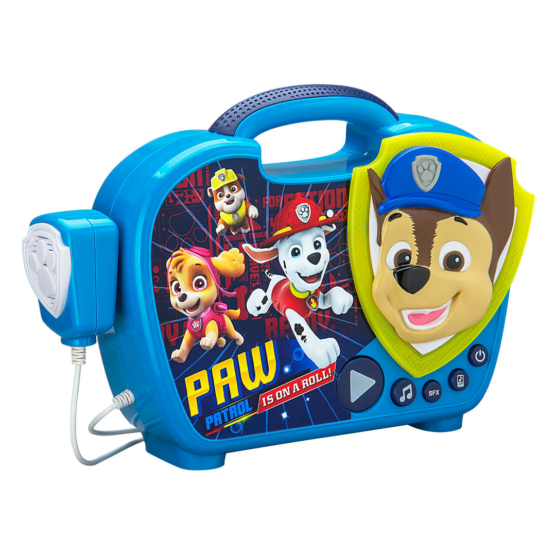 Paw Patrol | Sing Along Karaoke Boombox with Microphone & Lights - xploregifts