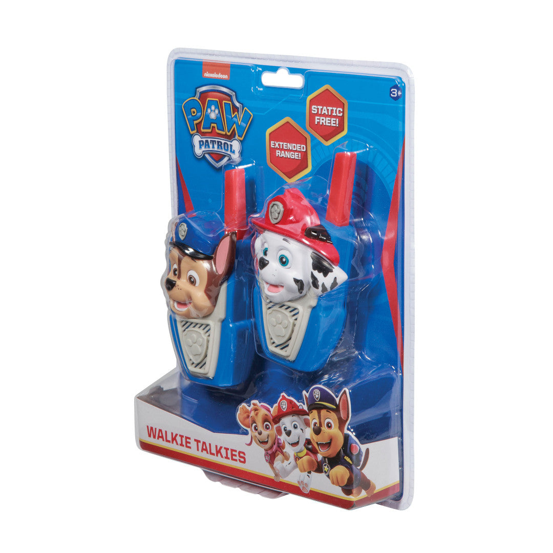 Paw Patrol | Walkie Talkies with Easy Push Talk Buttons Extended Range - xploregifts