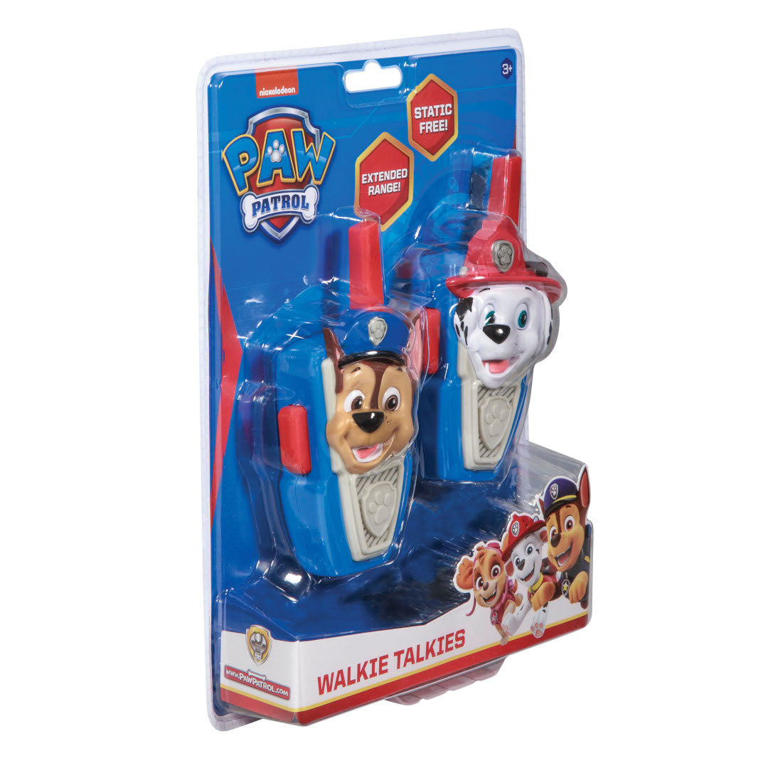 Paw Patrol | Walkie Talkies with Easy Push Talk Buttons Extended Range - xploregifts