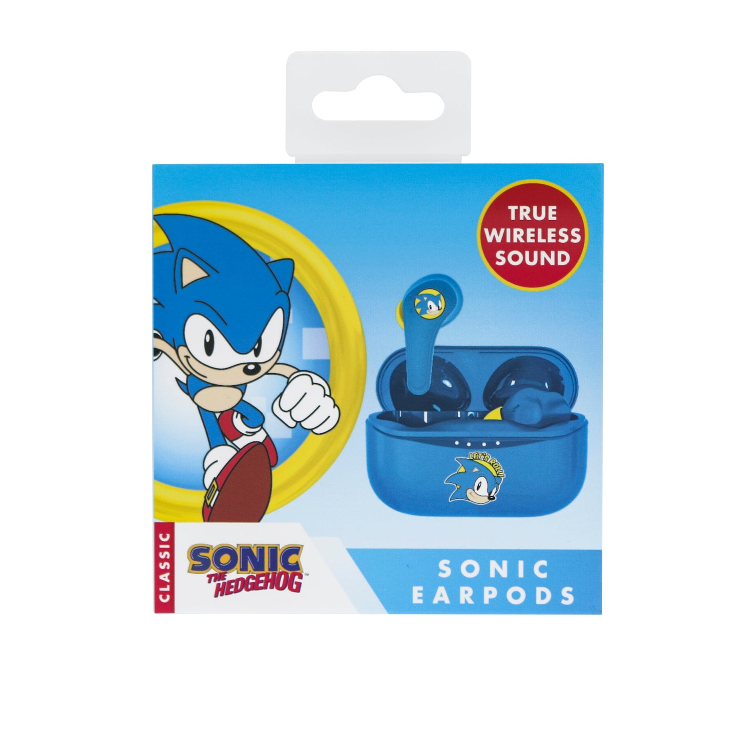 Sonic The Hedgehog | Bluetooth Wireless Earpods & Charge Case - xploregifts