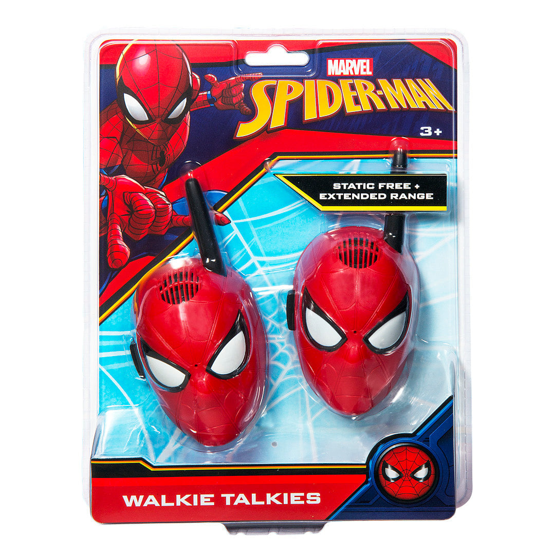 Spider-Man | Walkie Talkies with Extended Range, Lights & Sound Effects - xploregifts