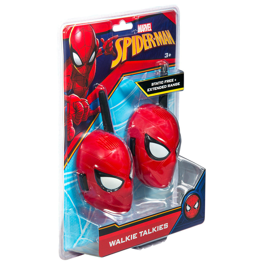 Spider-Man | Walkie Talkies with Extended Range, Lights & Sound Effects - xploregifts