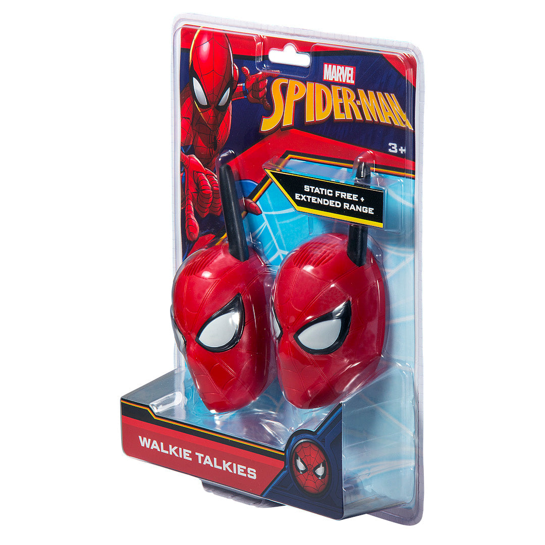 Spider-Man | Walkie Talkies with Extended Range, Lights & Sound Effects - xploregifts