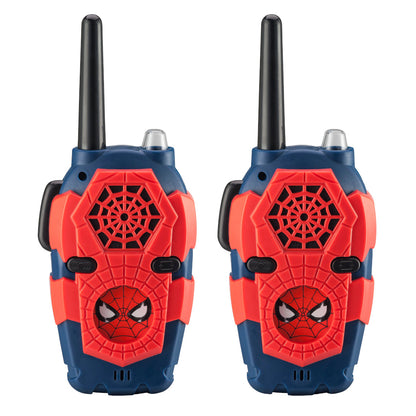 Spider-Man | Walkie Talkies with Extended Range, Lights & Sound Effects - xploregifts