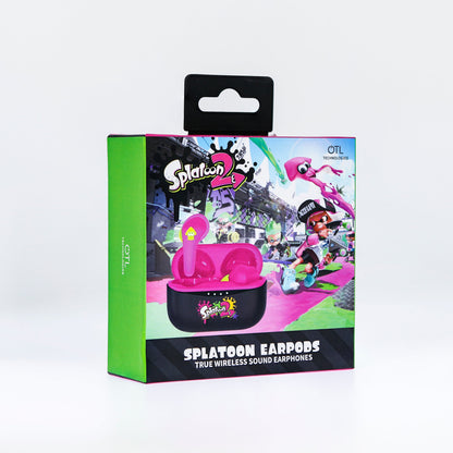 Splatoon 2 | Bluetooth Wireless Earpods & Charge Case - xploregifts