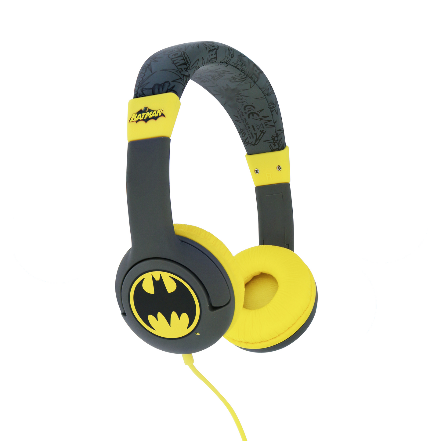 Batman | Adjustable Kids Wired Headphones - xploregifts