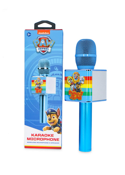 Paw Patrol | Blue Karaoke microphone with speaker - xploregifts