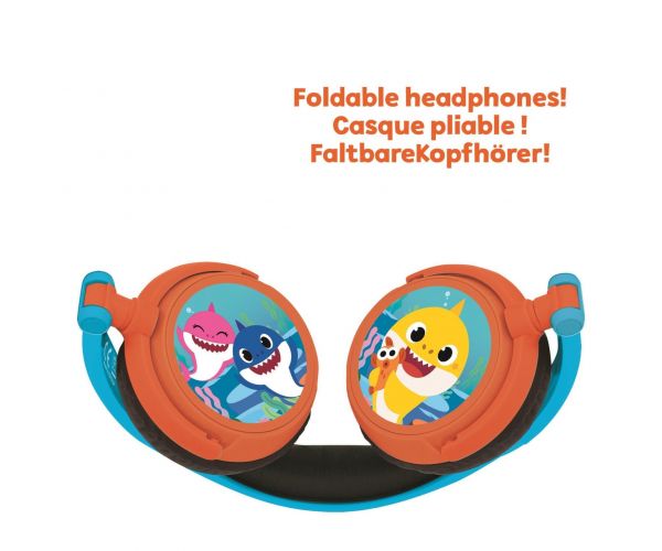 Baby Shark | Adjustable Kids Wired Headphones - xploregifts